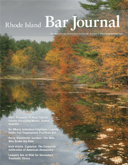 Rhode Island Bar Journal