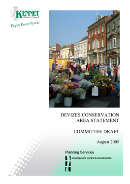 Devizes Conservation Area Statement Committee Draft