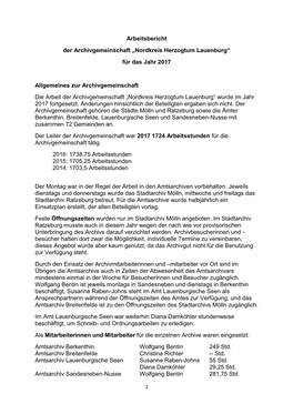 Nordkreis Herzogtum Lauenburg“ Für Das Jahr 2017