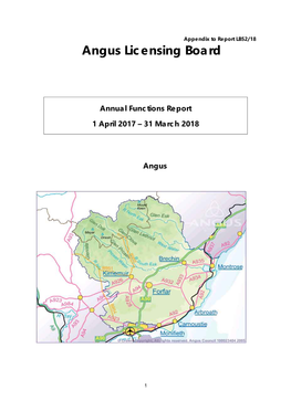 Angus Licensing Board 9 August