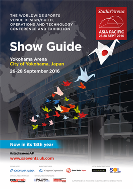 Show Guide Yokohama Arena City of Yokohama, Japan 26-28 September 2016