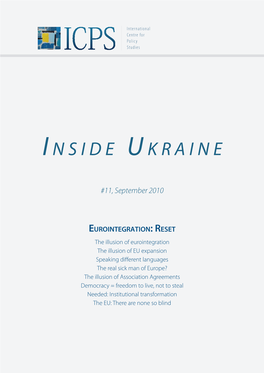 Inside Ukraine #11, September 2010