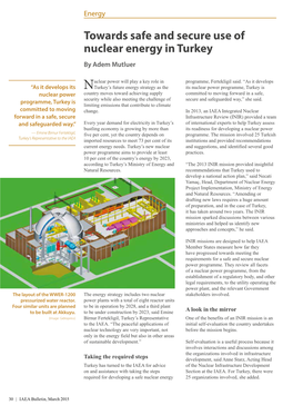 Towards Safe and Secure Use of Nuclear Energy in Turkey by Adem Mutluer