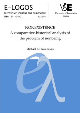 A Comparative-Historical Analysis of the Problem of Nonbeing