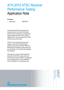 Application Note Template