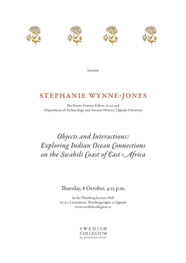 Stephanie Wynne-Jones