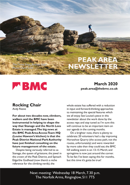 March 2020 BMC Peak Area Newsletter