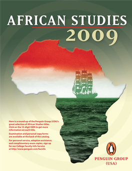 Penguin Group (USA)’S Great Selection of African Studies Titles