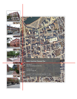 Salem Downtown Renewal Plan Cover.Indd