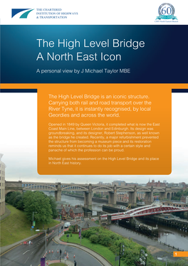 The High Level Bridge a North East Icon