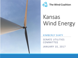 Kansas Wind Energy