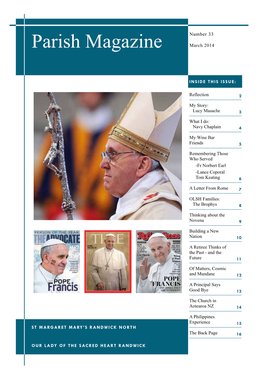 OLSH Parish Magazine Issue 30