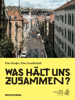 Eine Straße. Eine Gesellschaft