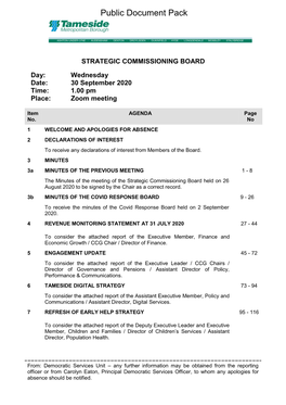 (Public Pack)Agenda Document for Strategic Commissioning Board, 30