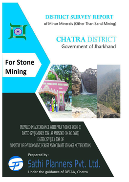 District Survey Report of Chatra, Jharkhand