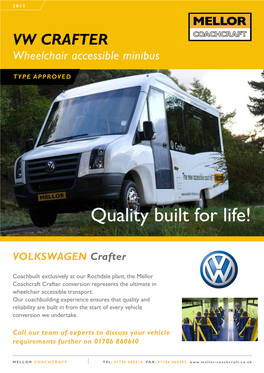 VOLKSWAGEN Crafter