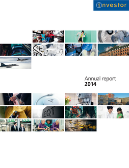 Annual Report 2014 Welcome to Investor