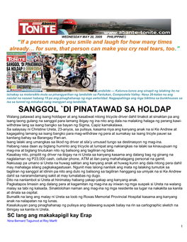 Di Pinatawad Sa Holdap