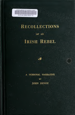 Reollections of an Irish Rebel