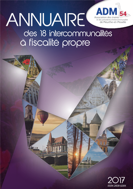 ANNUAIRE Des 18 Intercommunalites a Fiscalite Propre