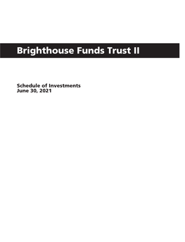 Brighthouse Funds Trust II