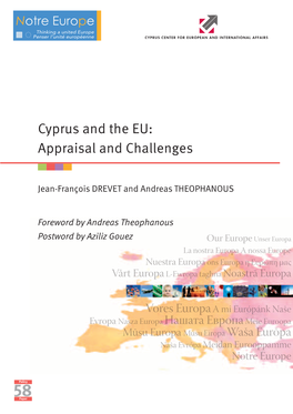 Cyprus and the EU: Appraisal and Challenges