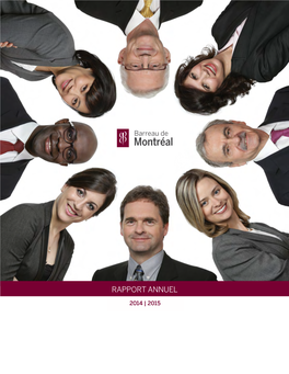 Rapport Annuel 2014-2015