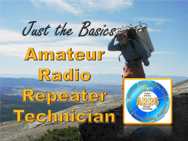 Amateur Radio Repeater Technician