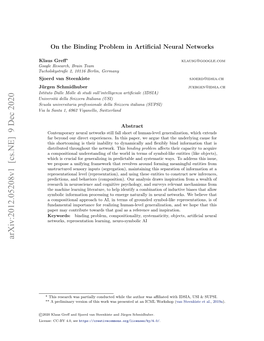 On the Binding Problem in Artificial Neural Networks