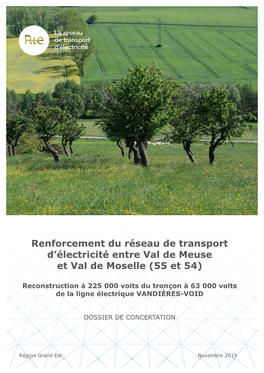 Renforcement Du Réseau De Transport D'électricité Entre Val De