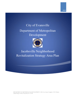 City of Evansville Department of Metropolitan Development