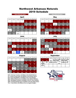 2019 Approved Naturals Schedule.Xlsm