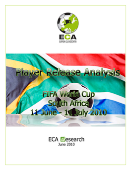 ECA Player Release Analysis 2010 World Cup.Pdf