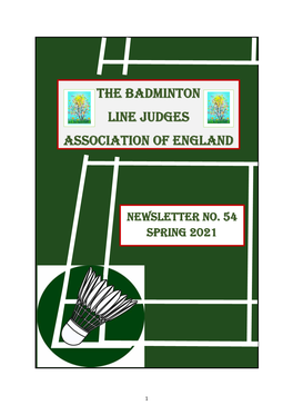 The Badminton Line Judges Association of England