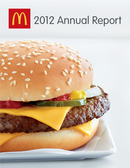 Mcdonald's Corporation | 2012 Annual Report