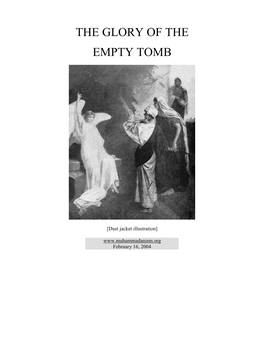 The Glory of the Empty Tomb