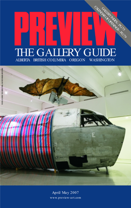 Preview – the Gallery Guide – April-May 2007