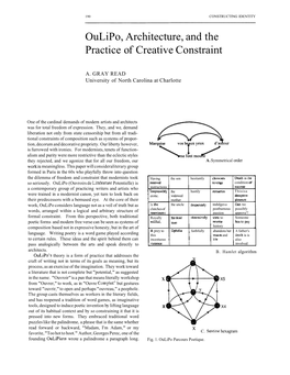 Oulipo, Architecture, and the Practice of Creative Constraint