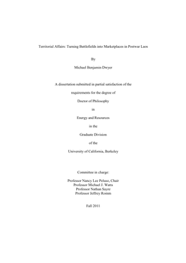 Dwyer Dissertation