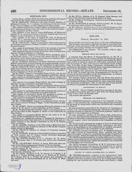 CONGRESSIONAL RECORD-SENATE. Decel\IBER 15;