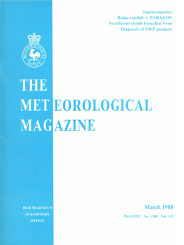 The Meteorological Magazine