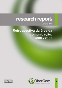 Retrospectiva Da Área Da Comunicação – 2000