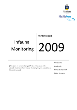 Infaunal Monitoring 2009