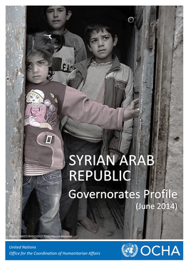 Syrian Arab Republic Governorates Profile
