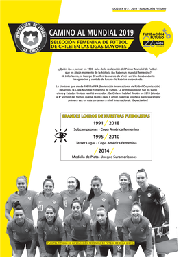 Camino Al Mundial 2019 Selección Femenina De Fútbol De Chile: En Las Ligas Mayores