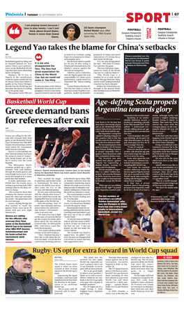 Greece Demand Bans for Referees After Exit