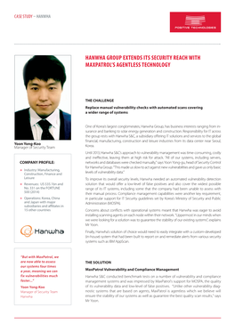 Hanwha Group Extends Its Security Reach with Maxpatrol's Agentless