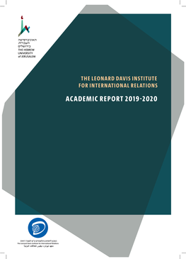 Academic Report 2020.Indd