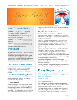 Spore-Addict Times Monthly from April-September