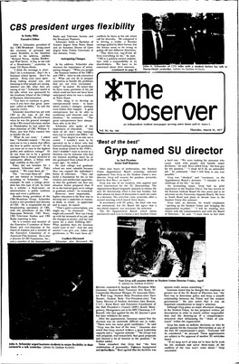 Gryp Named SU Director